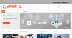 Desktop Screenshot of motec.it
