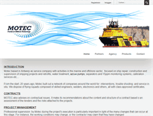 Tablet Screenshot of motec.org
