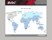 Tablet Screenshot of motec.com.au
